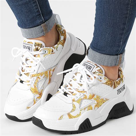 basket femme versace jeans couture|versace jeans women's shoes sale.